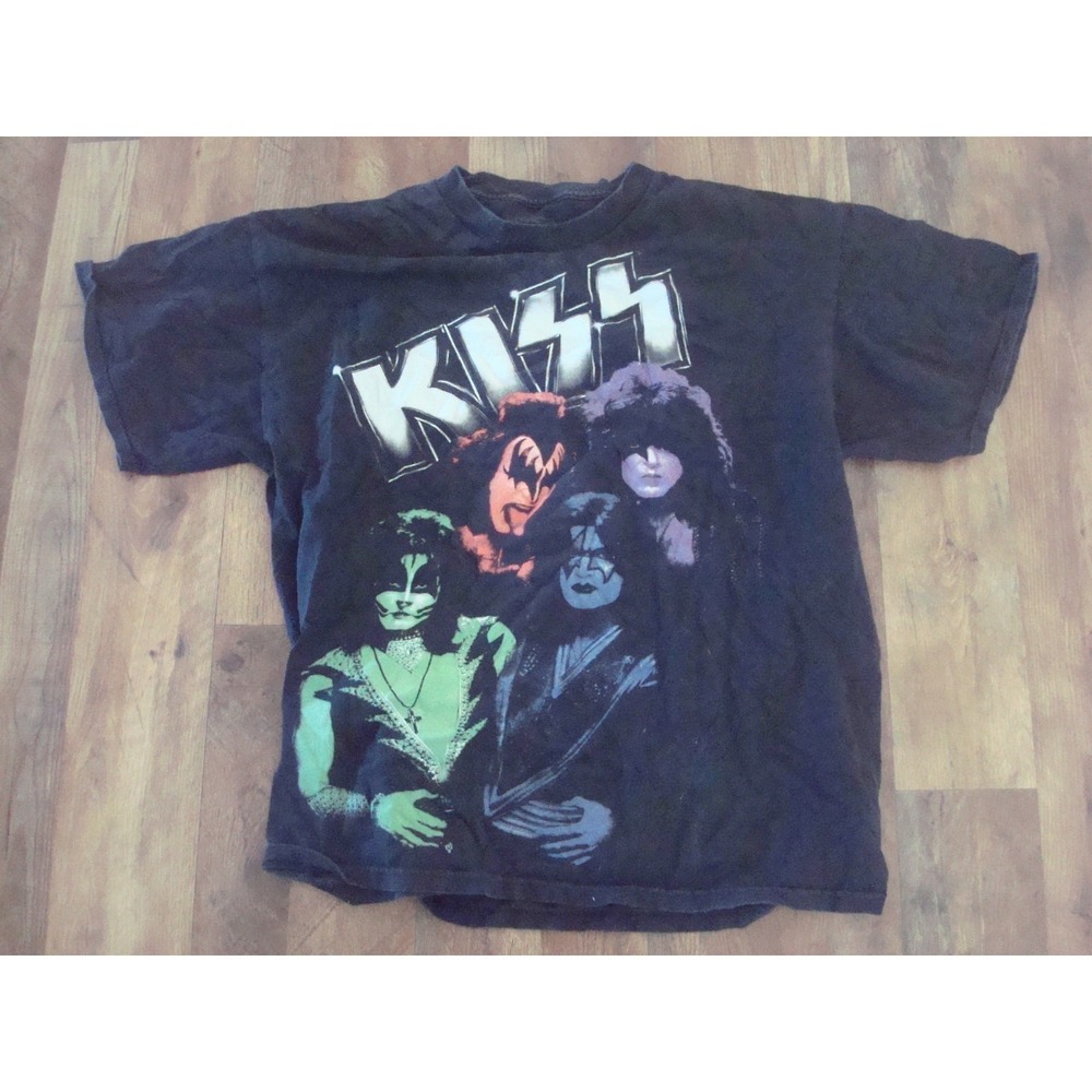 KISS 2008 MENS ‎ LARGE NEW RARE   DEADSTOCK  VINTAGE T6